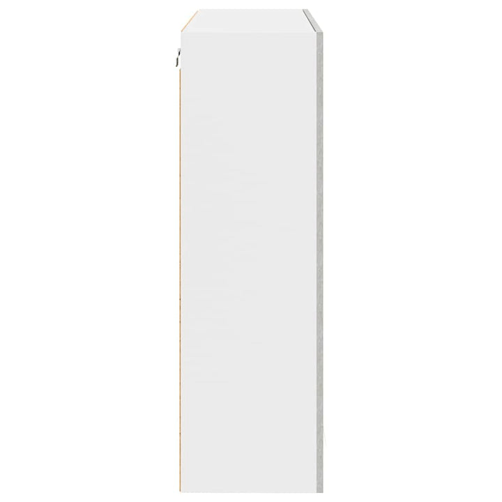 Hængeskab Beton Grå 80 x 31 x 100 cm Konstrueret træ