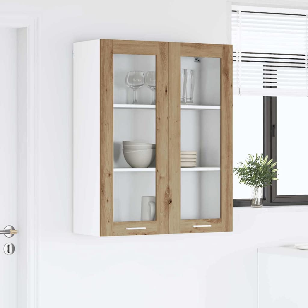 Hængeskab Artisan Egetræ 80 x 31 x 100 cm Konstrueret træ