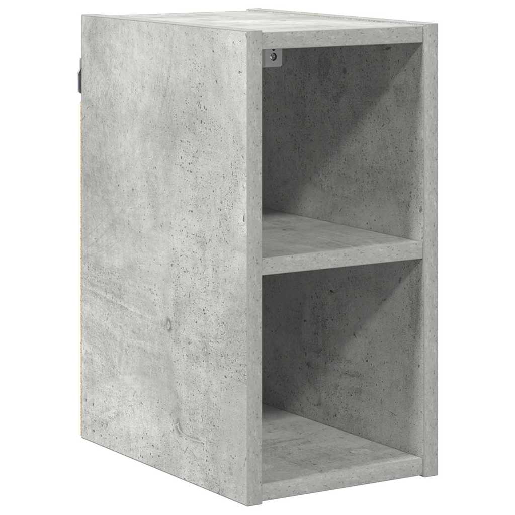 Hængeskab Beton Grå 20 x 29,5 x 40 cm Konstrueret træ