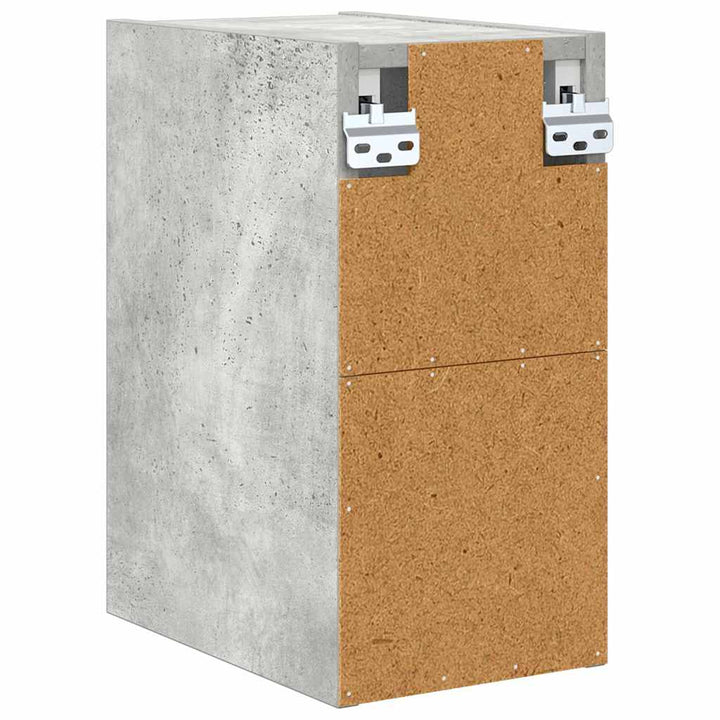 Hængeskab Beton Grå 20 x 29,5 x 40 cm Konstrueret træ