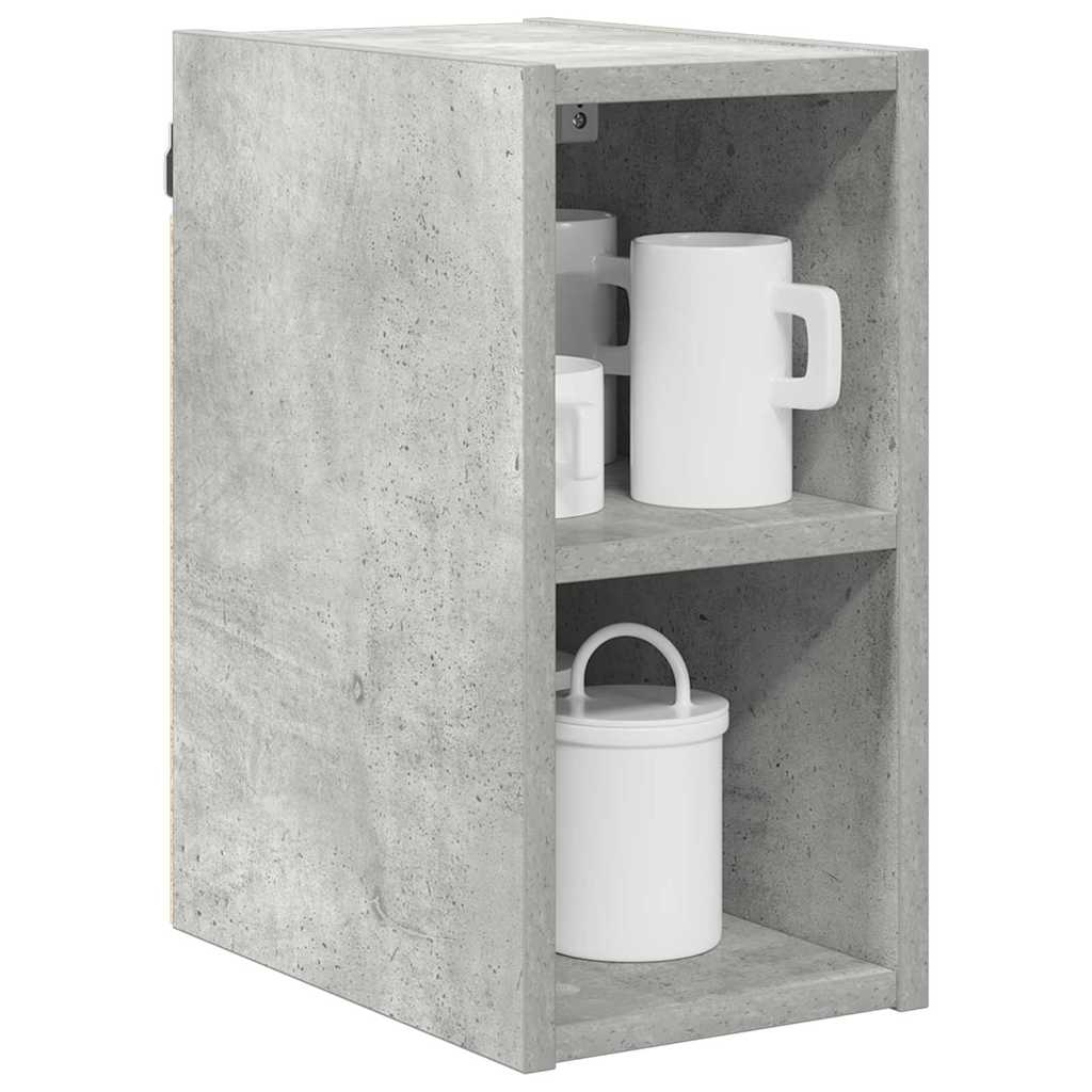 Hængeskab Beton Grå 20 x 29,5 x 40 cm Konstrueret træ