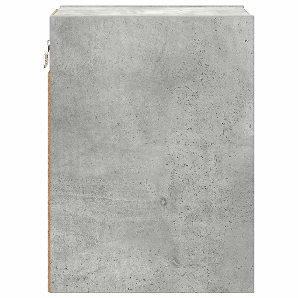 Hængeskab Beton Grå 20 x 29,5 x 40 cm Konstrueret træ