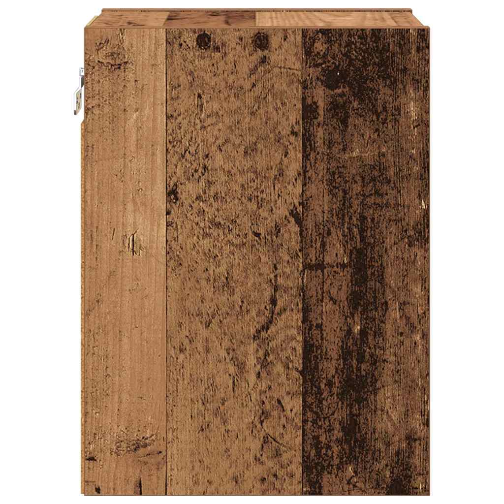 Hængeskab Gammelt træ 20 x 29,5 x 40 cm Konstrueret træ