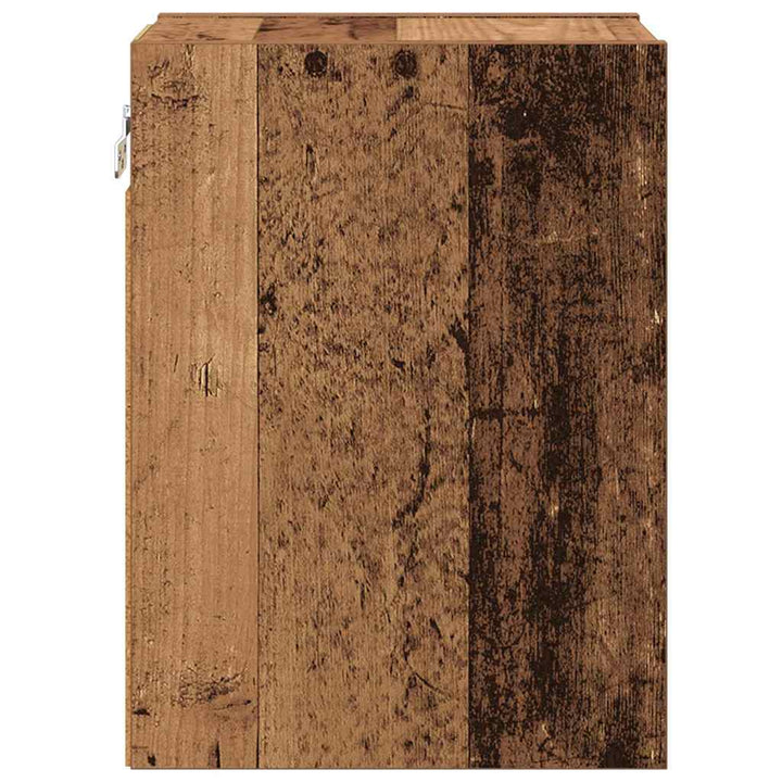 Hængeskab Gammelt træ 20 x 29,5 x 40 cm Konstrueret træ