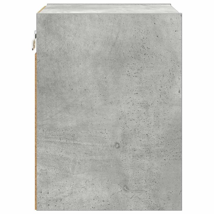 Hængeskab Beton Grå 30 x 29,5 x 40 cm Konstrueret træ