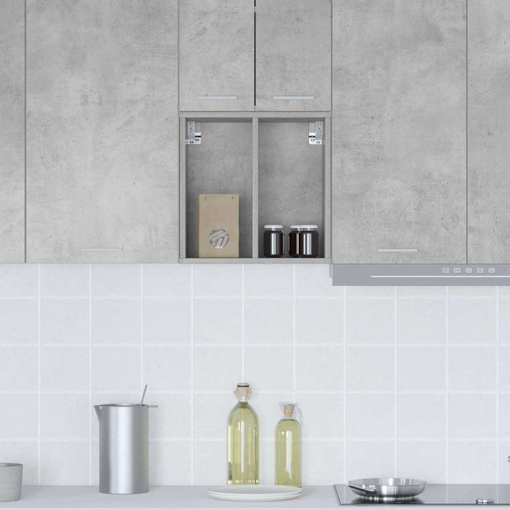 Hængeskab Beton Grå 40 x 29,5 x 40 cm Konstrueret træ