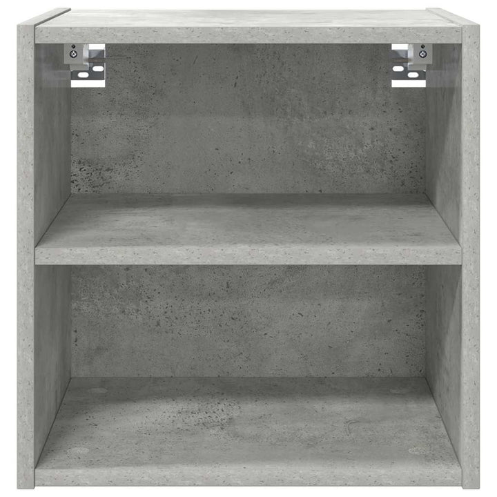Hængeskab Beton Grå 40 x 29,5 x 40 cm Konstrueret træ