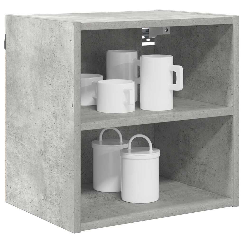 Hængeskab Beton Grå 40 x 29,5 x 40 cm Konstrueret træ