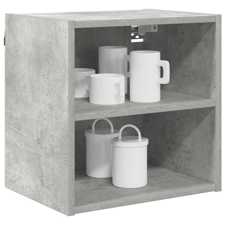 Hængeskab Beton Grå 40 x 29,5 x 40 cm Konstrueret træ