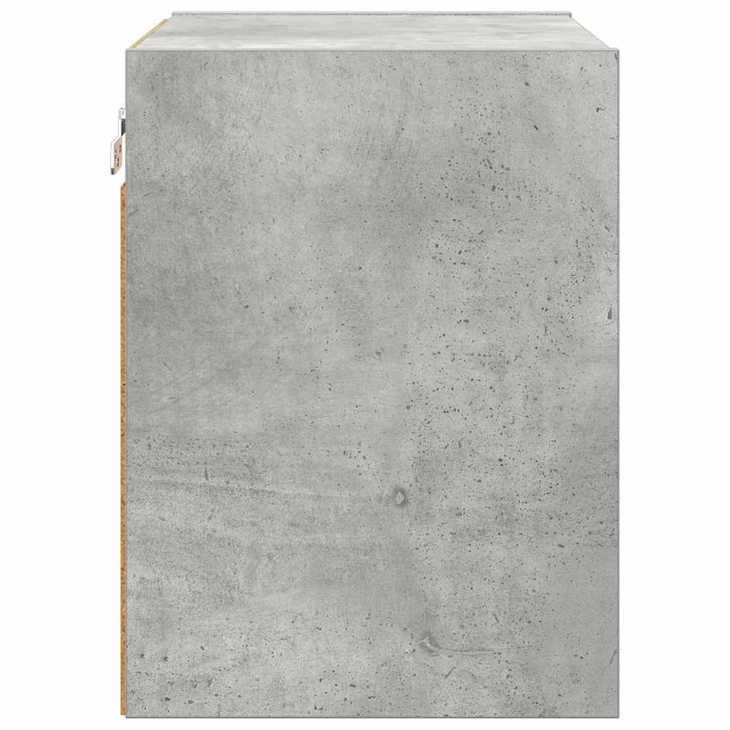 Hængeskab Beton Grå 40 x 29,5 x 40 cm Konstrueret træ