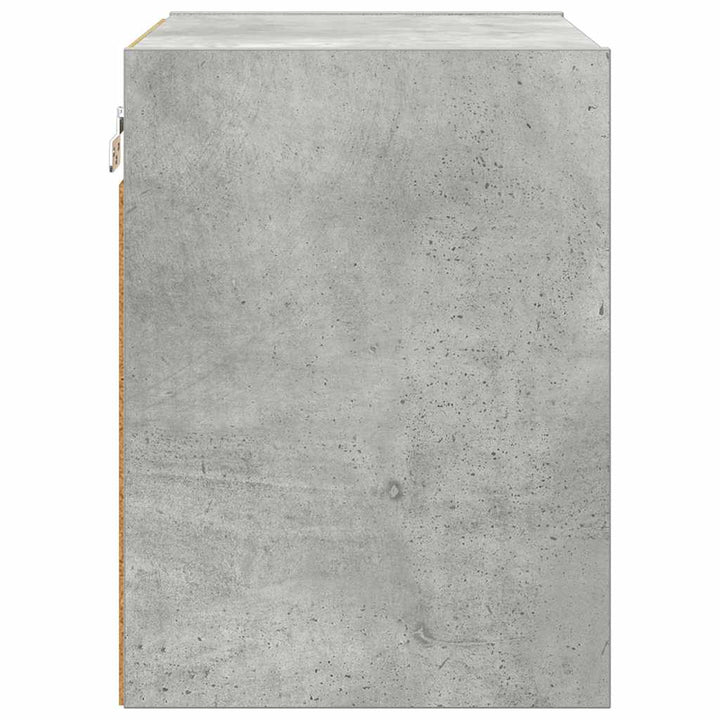 Hængeskab Beton Grå 40 x 29,5 x 40 cm Konstrueret træ