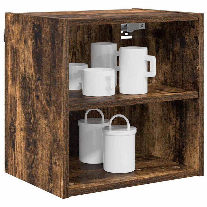 Hængeskab Røget eg 40 x 29,5 x 40 cm Konstrueret træ