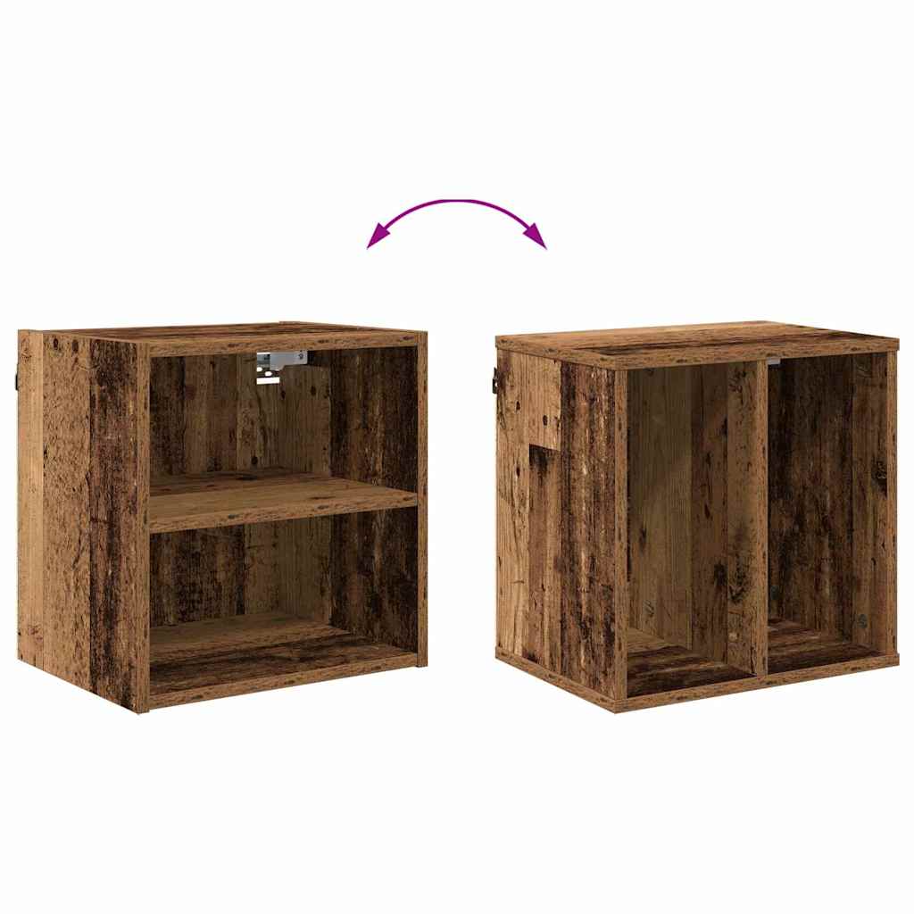 Hængeskab Gammelt træ 40 x 29,5 x 40 cm Konstrueret træ