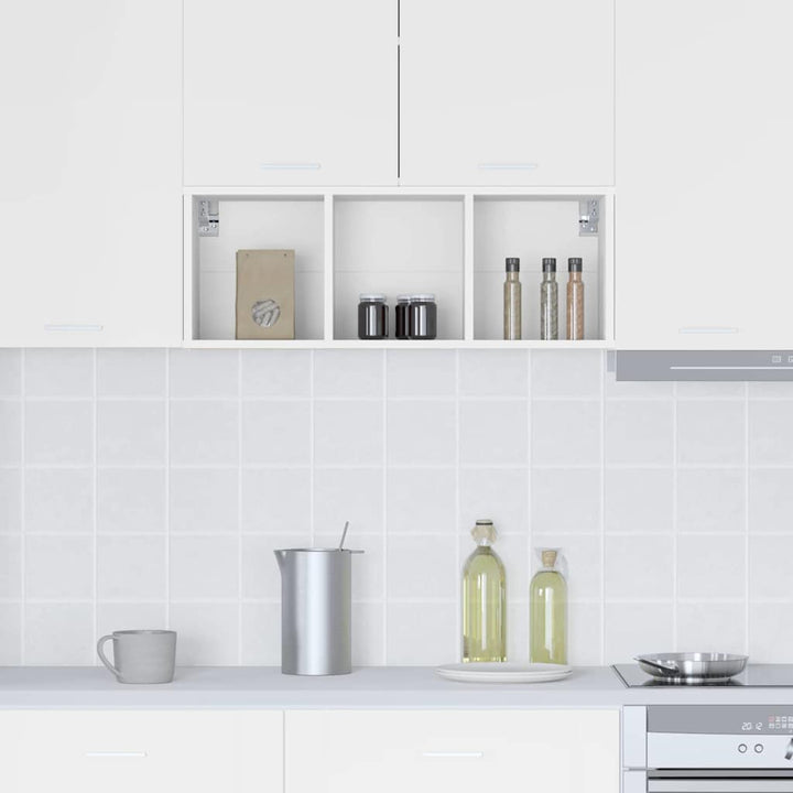 Hængeskab Hvid 30 x 29,5 x 80 cm Konstrueret træ