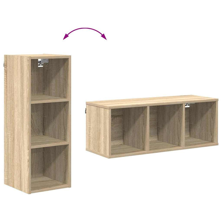 Hængeskab Sonoma eg 30 x 29,5 x 80 cm Konstrueret træ