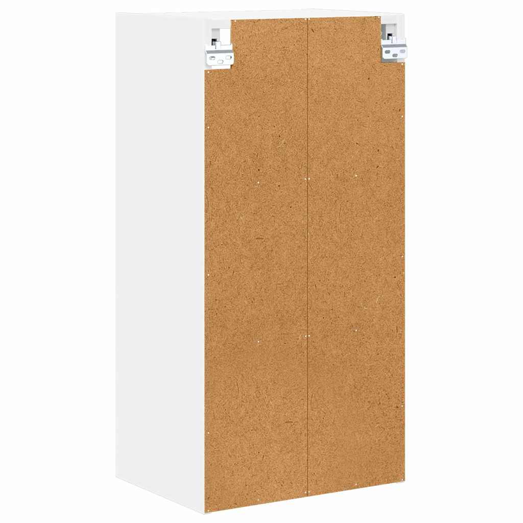 Hængeskab Hvid 40 x 29,5 x 80 cm Konstrueret træ