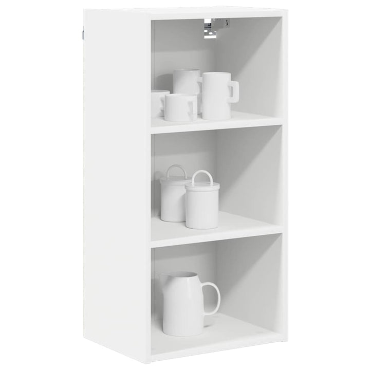 Hængeskab Hvid 40 x 29,5 x 80 cm Konstrueret træ