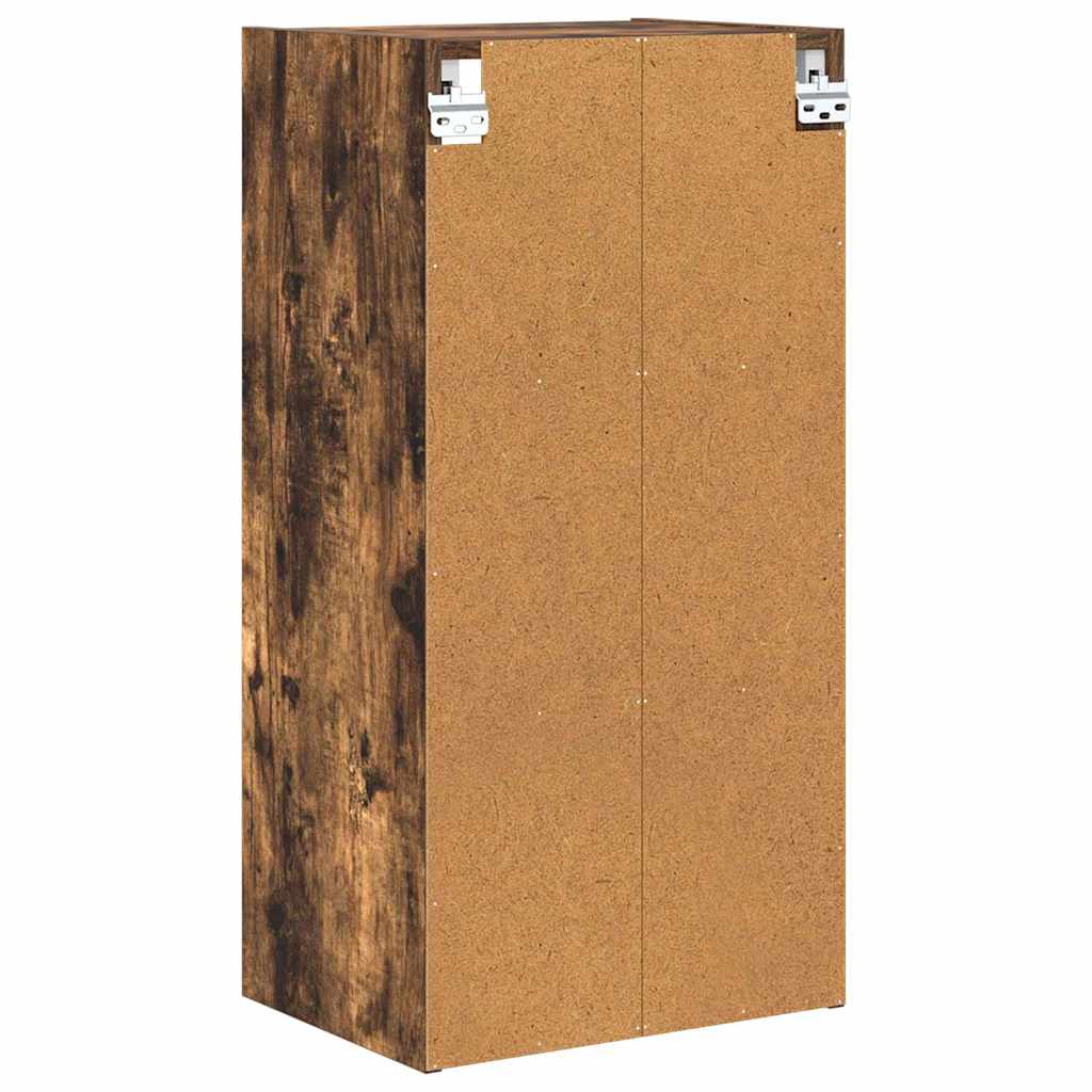 Hængeskab Røget eg 40 x 29,5 x 80 cm Konstrueret træ