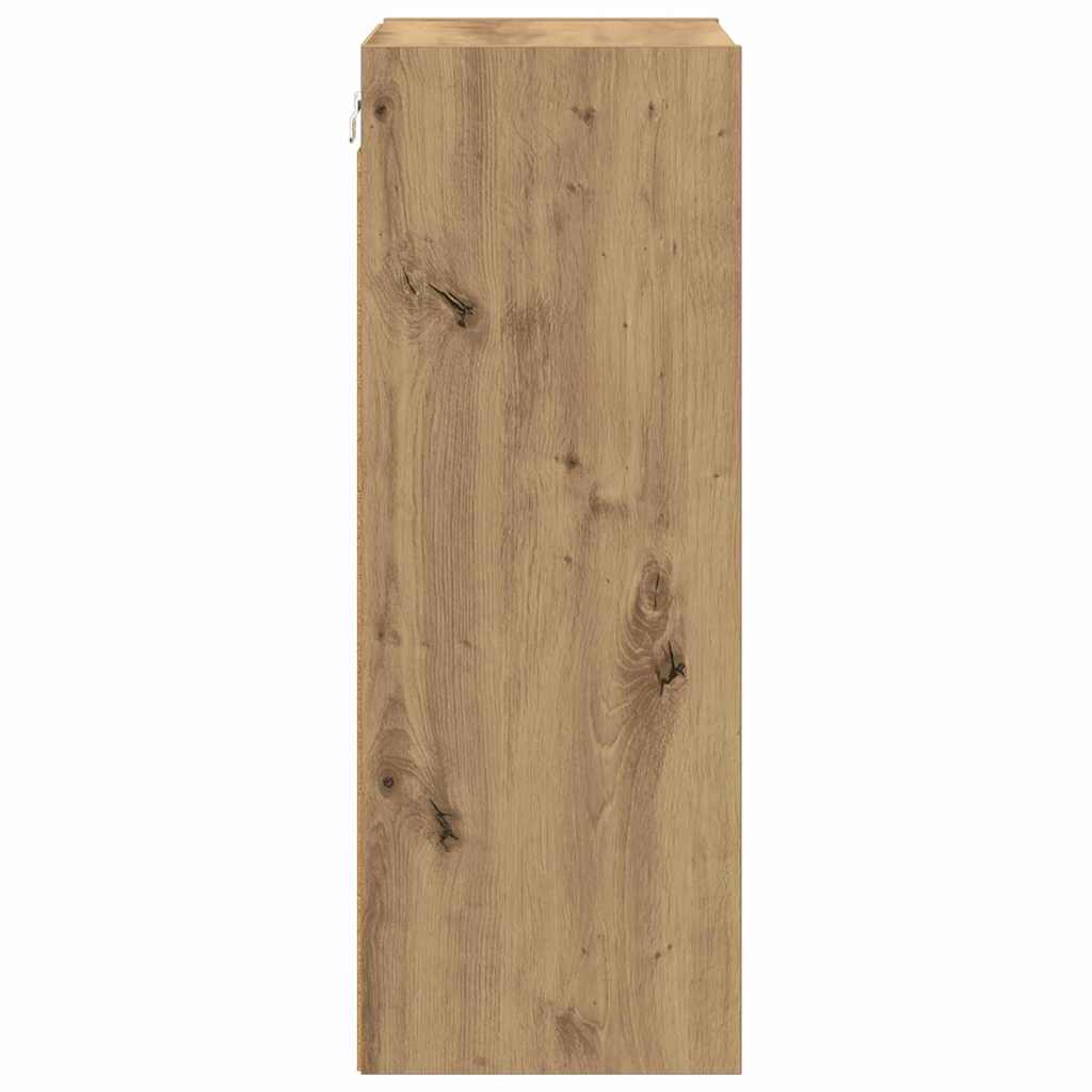 Hængeskab Artisan Egetræ 40 x 29,5 x 80 cm Konstrueret træ