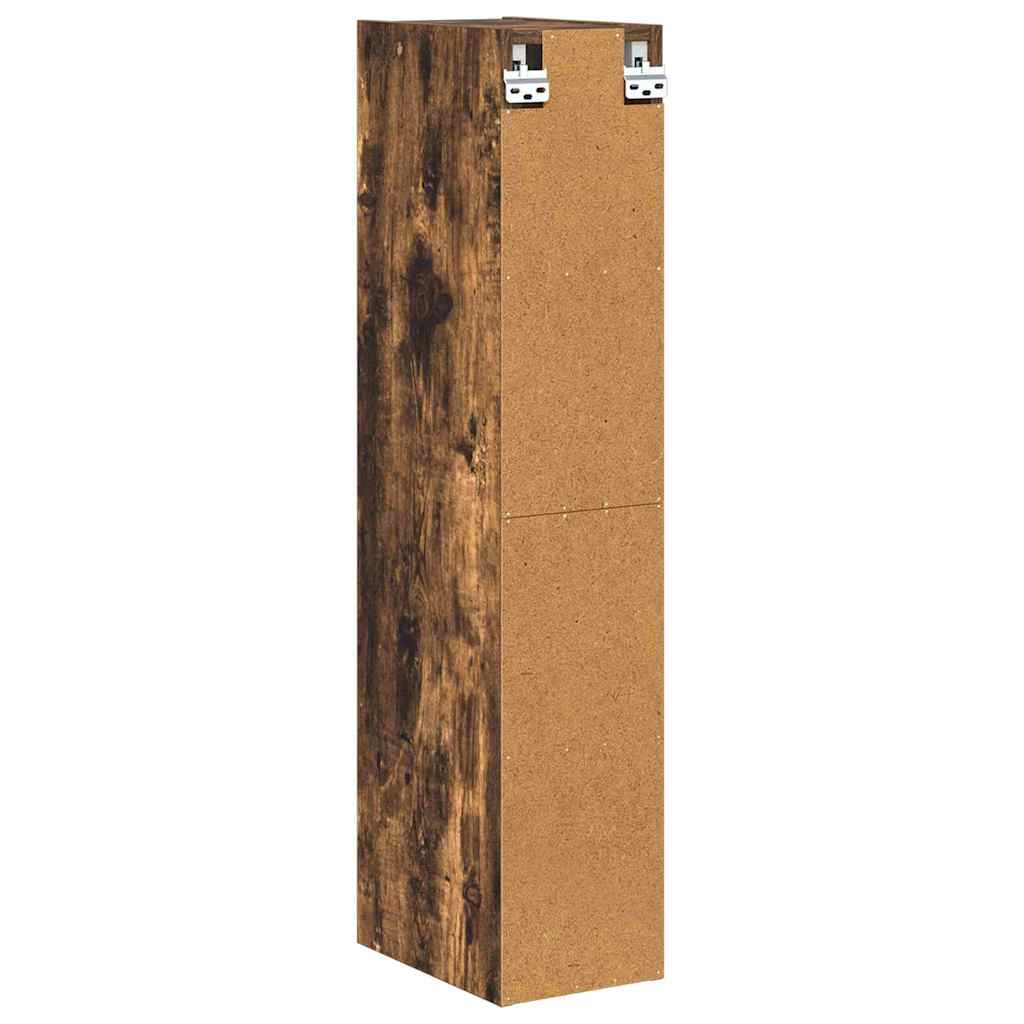 Hængeskab Røget eg 20 x 29,5 x 100 cm Konstrueret træ