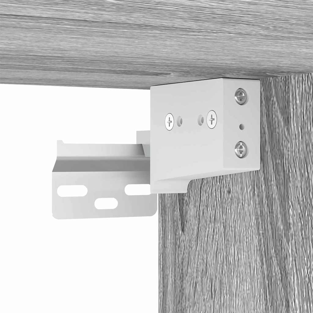 Hængeskab Grå Sonoma 30 x 29,5 x 100 cm Konstrueret træ