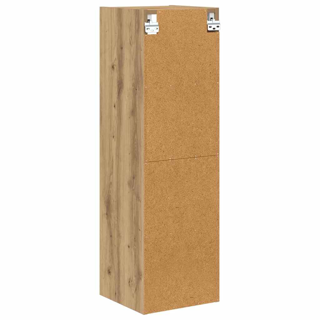 Hængeskab Artisan Egetræ 30 x 29,5 x 100 cm Konstrueret træ