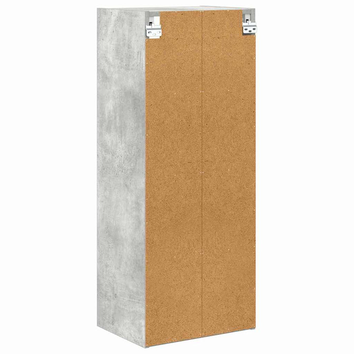 Hængeskab Beton Grå 40 x 29,5 x 100 cm Konstrueret træ