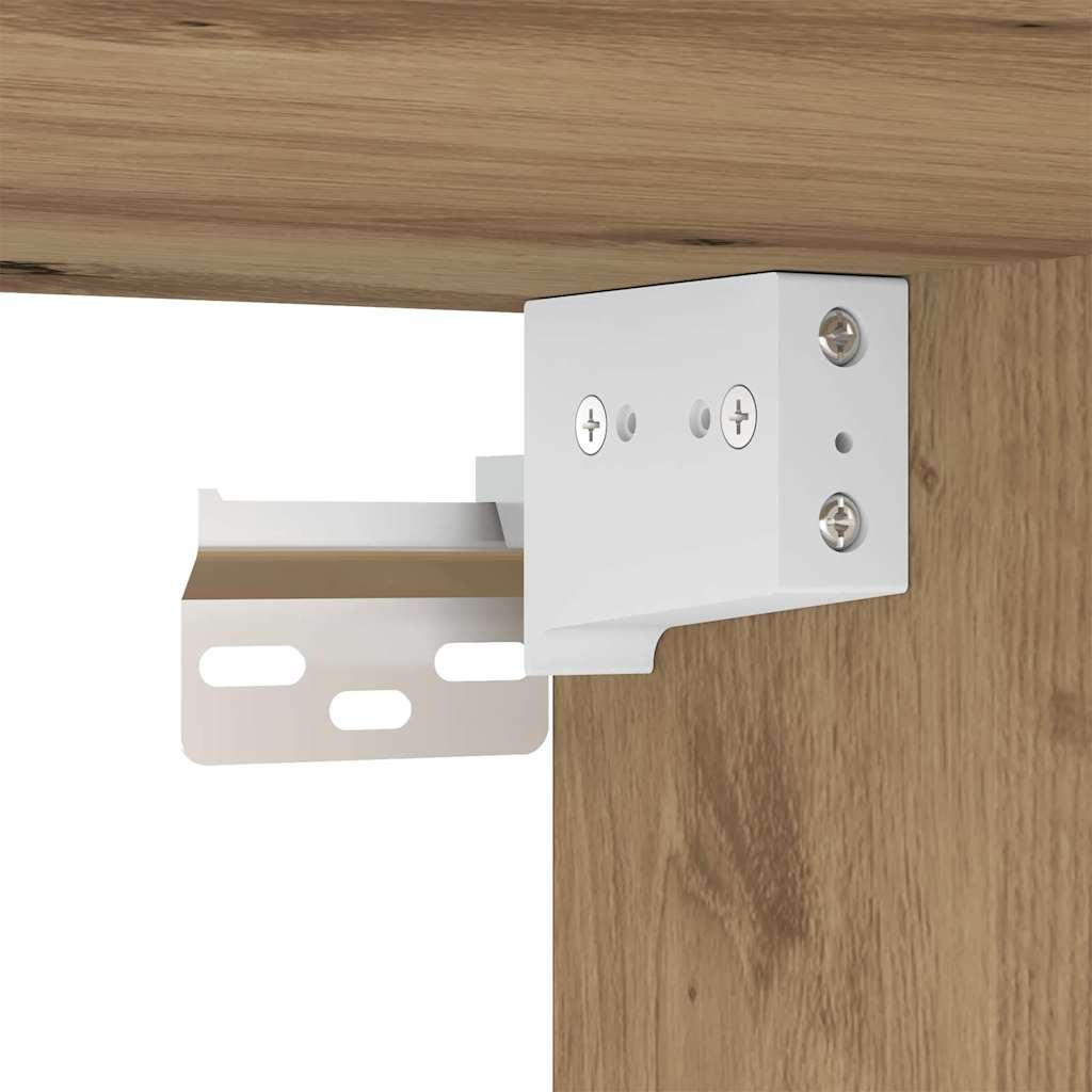 Hængeskab Artisan Egetræ 40 x 29,5 x 100 cm Konstrueret træ
