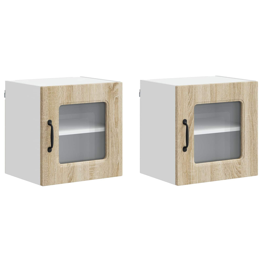 Panel til opvaskemaskine Kalmar 2 pcs Sonoma eg 40 x 31 x 40 cm