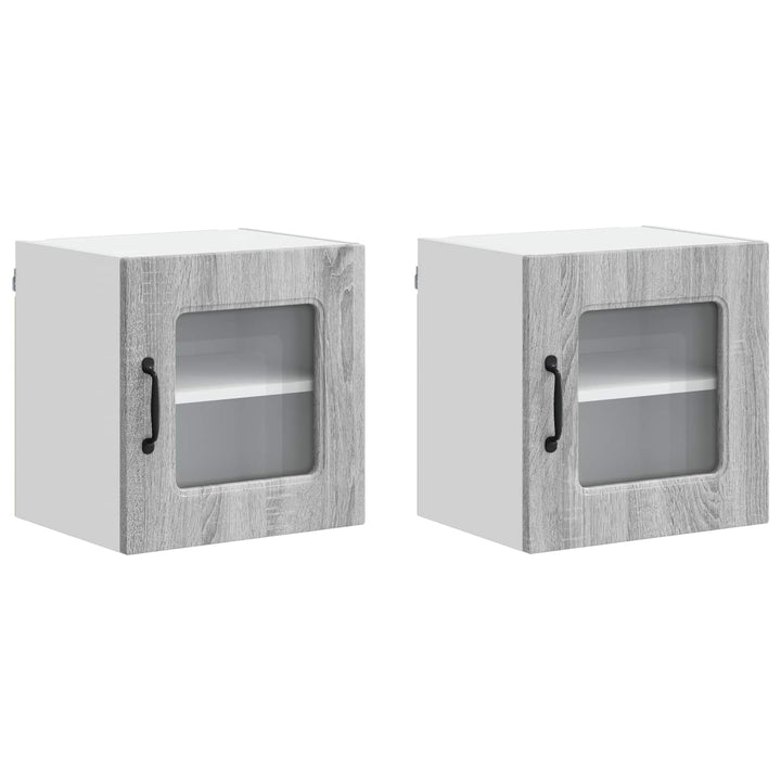 Panel til opvaskemaskine Kalmar 2 pcs Grå Sonoma