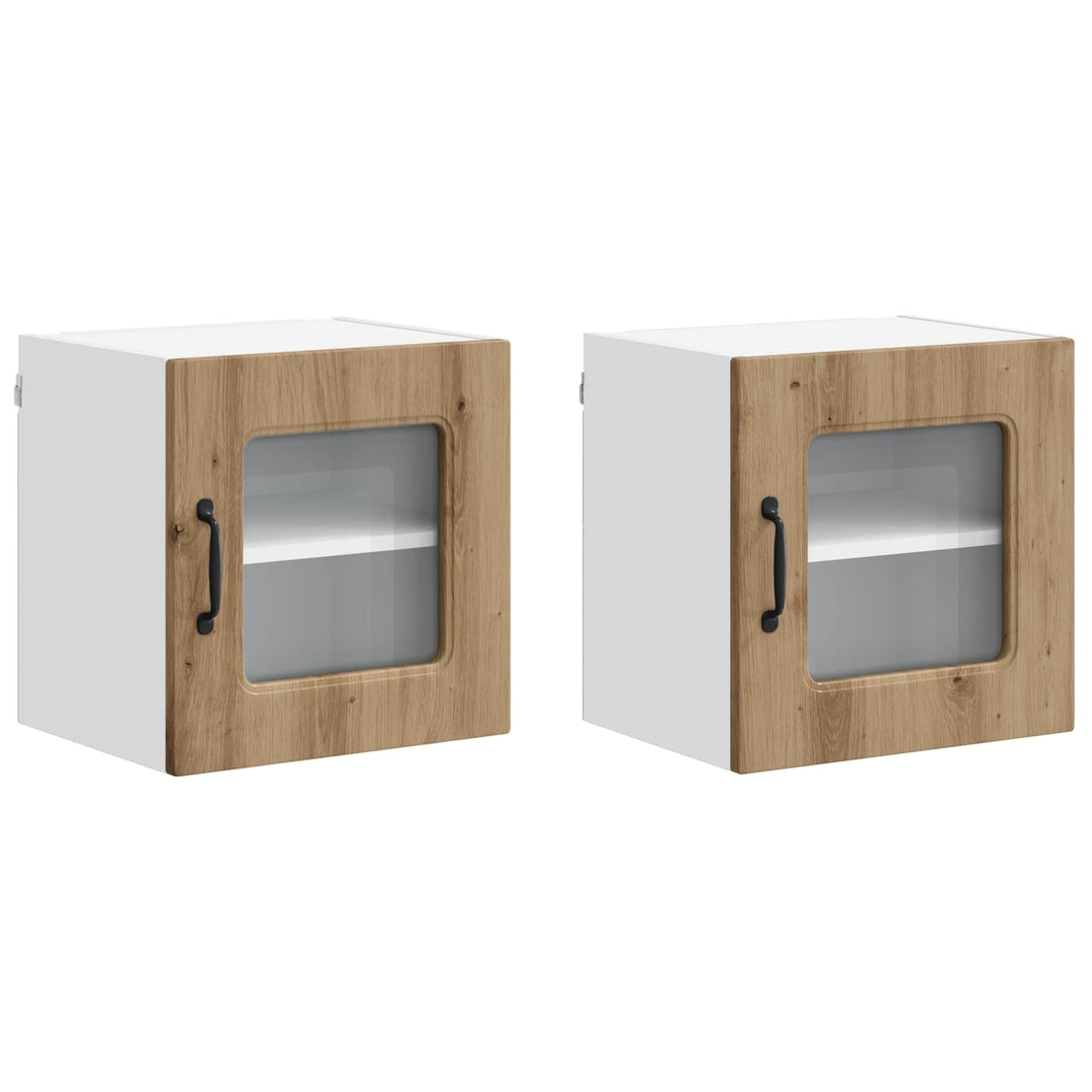 Panel til opvaskemaskine Kalmar 2 pcs Artisan Egetræ