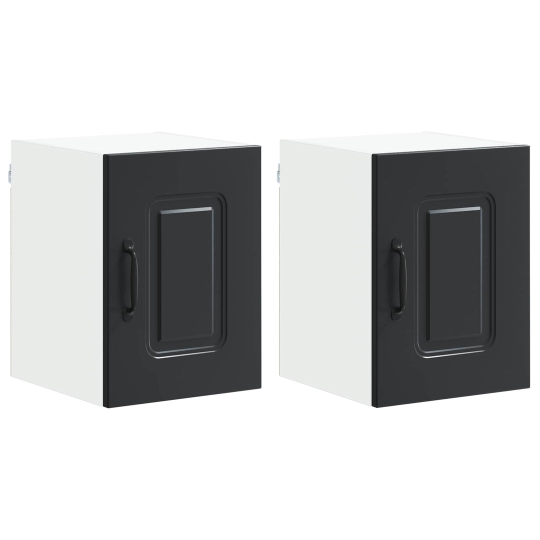 Panel til opvaskemaskine Kalmar 2 pcs Sort 30 x 31 x 40 cm