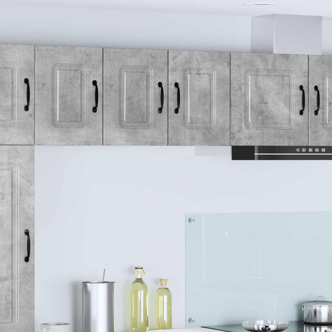 Panel til opvaskemaskine Kalmar 2 pcs Beton Grå 30 x 31 x 40 cm