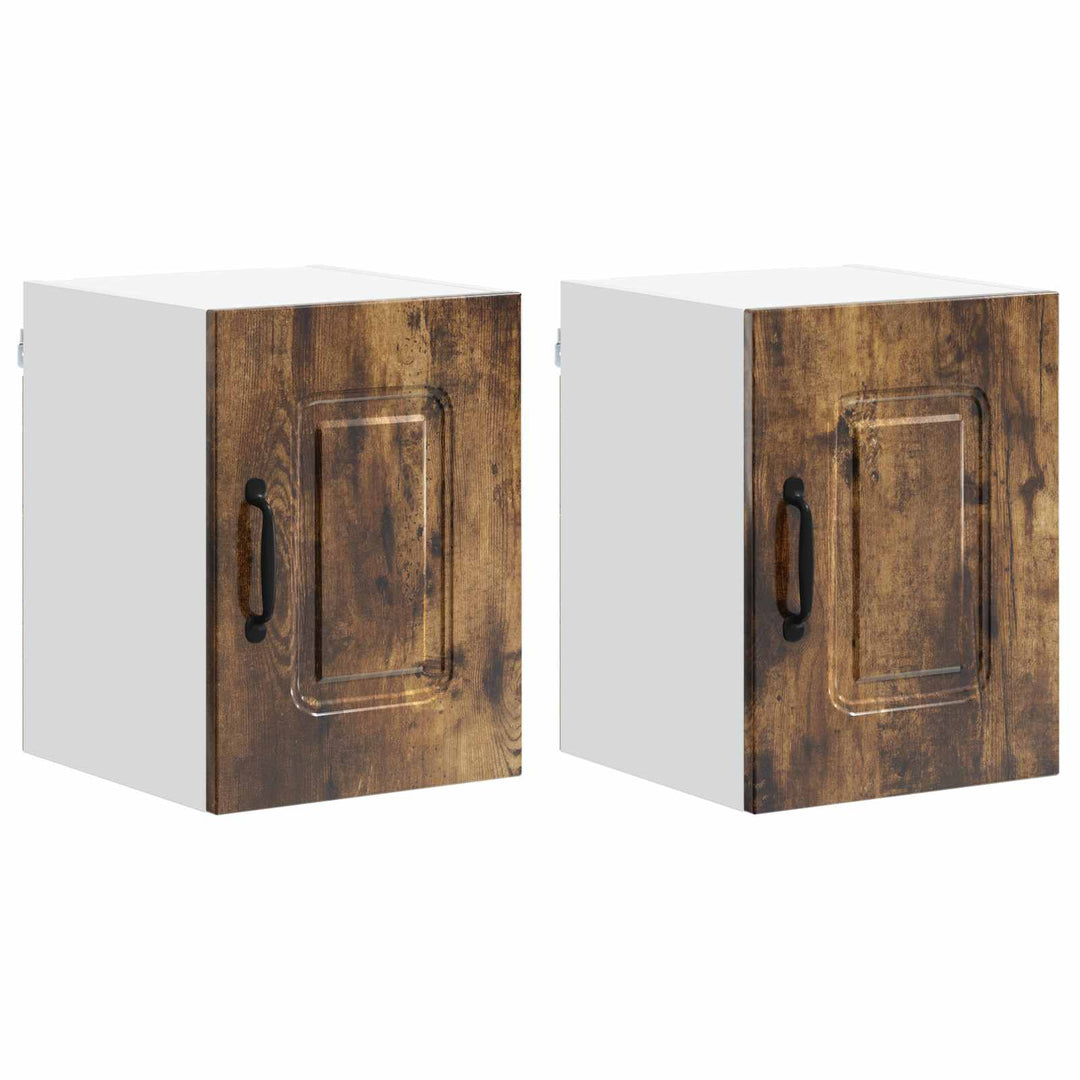 Panel til opvaskemaskine Kalmar 2 pcs Røget eg 30 x 31 x 40 cm