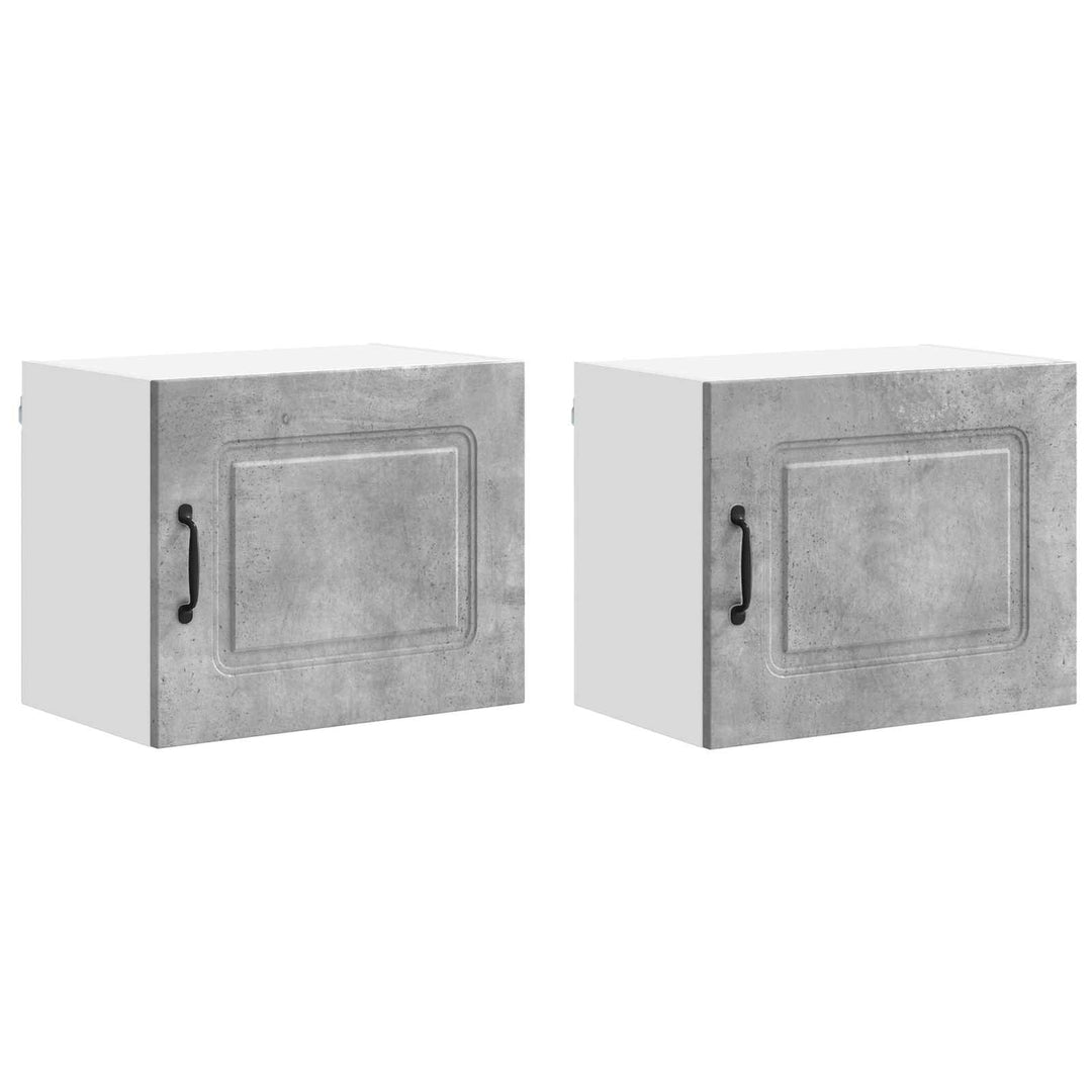 Panel til opvaskemaskine Kalmar 2 pcs Beton Grå 50 x 31 x 40 cm