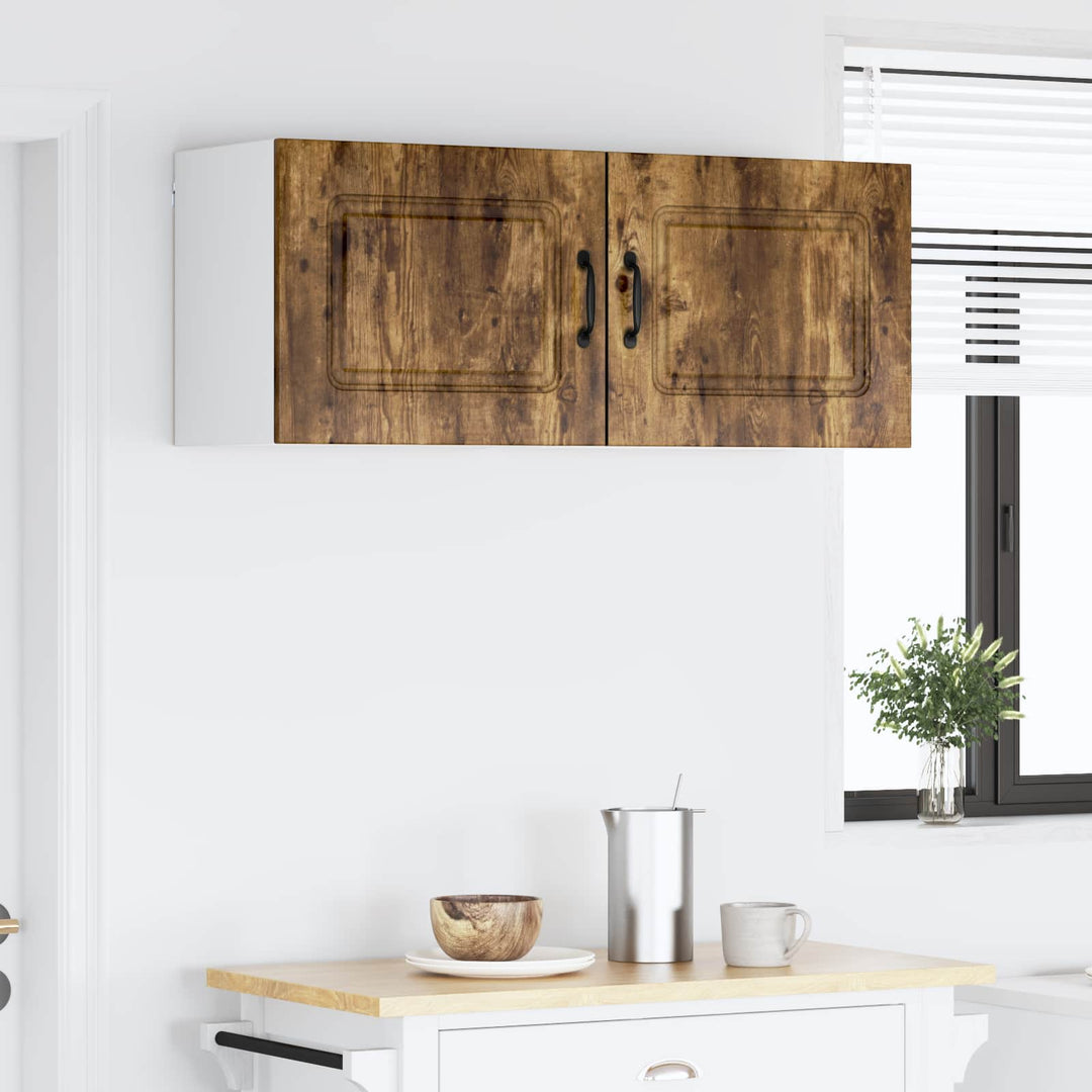 Panel til opvaskemaskine Kalmar 2 pcs Røget eg 50 x 31 x 40 cm