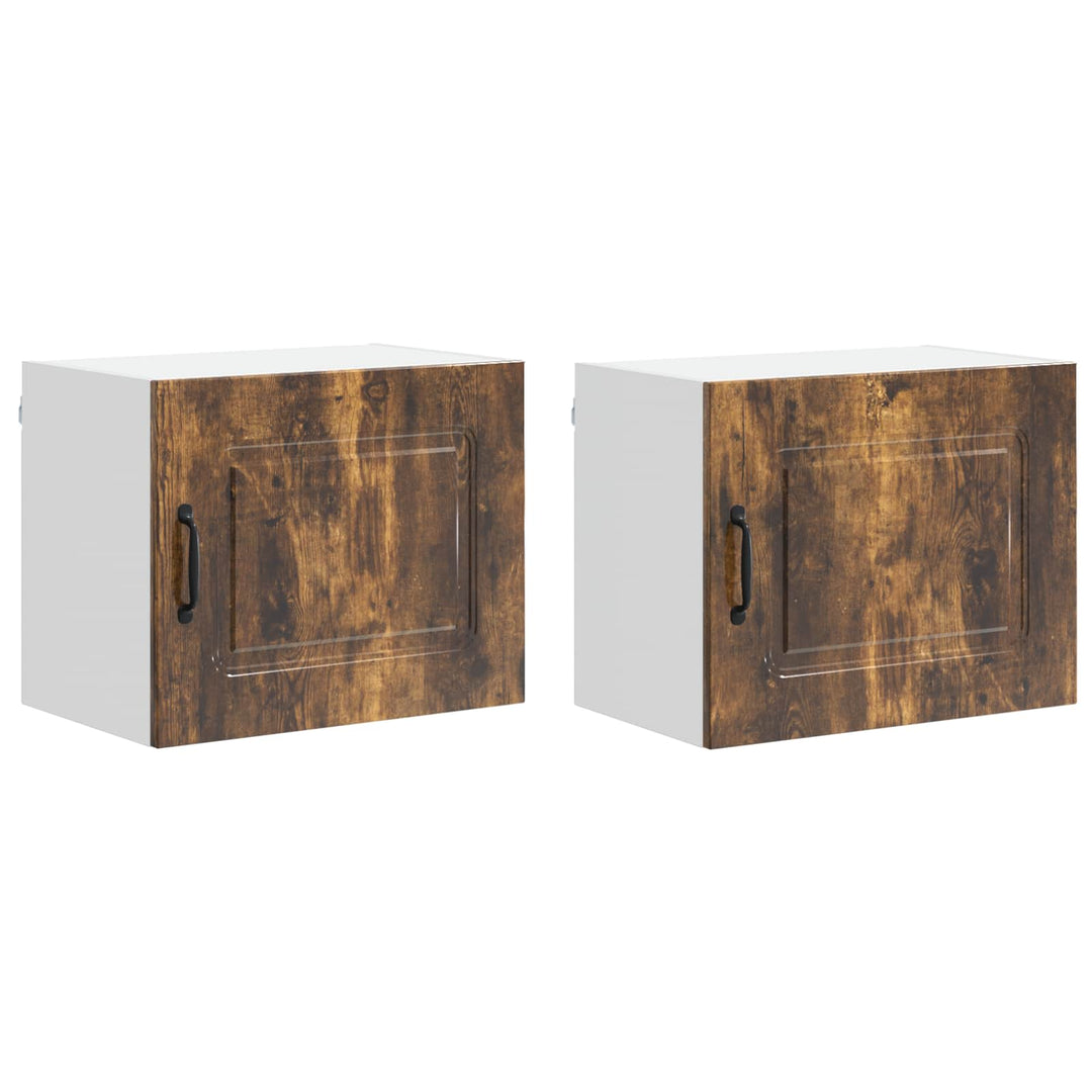 Panel til opvaskemaskine Kalmar 2 pcs Røget eg 50 x 31 x 40 cm