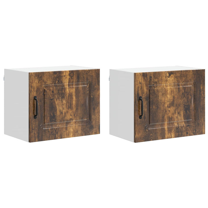 Panel til opvaskemaskine Kalmar 2 pcs Røget eg 50 x 31 x 40 cm