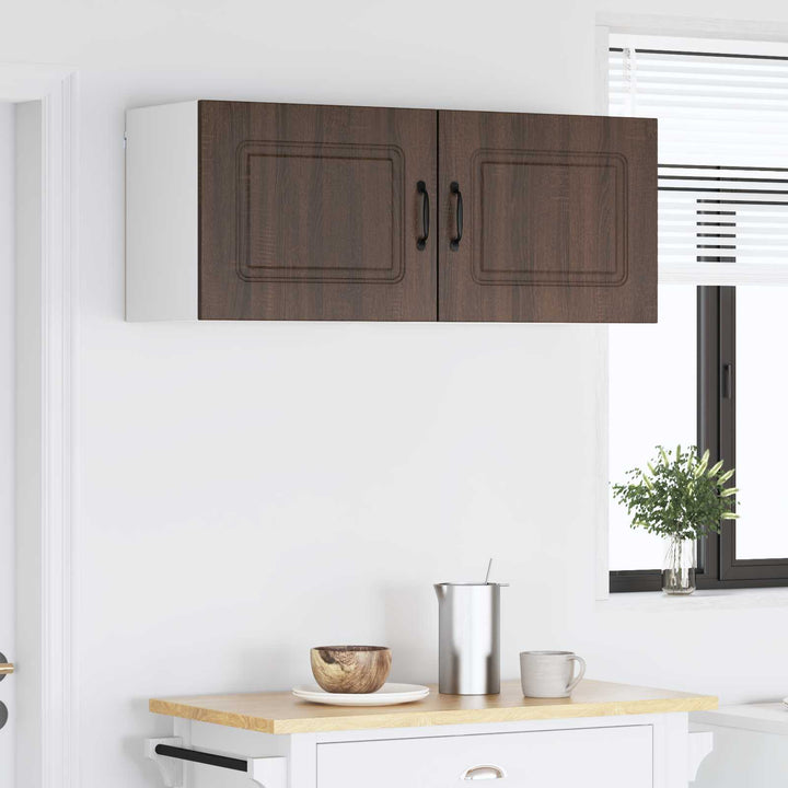Panel til opvaskemaskine Kalmar 2 pcs Brun eg 50 x 31 x 40 cm
