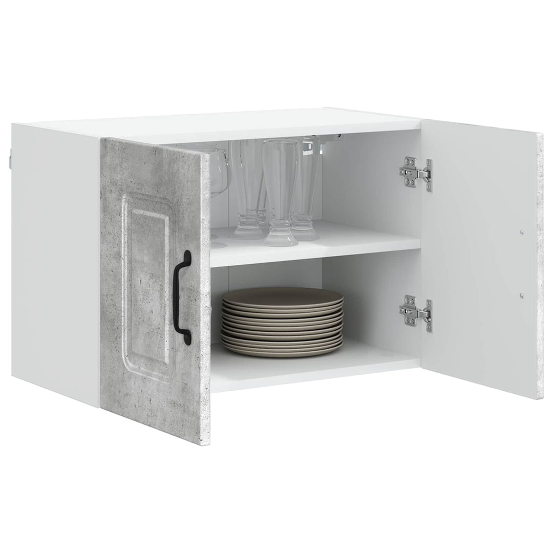 Panel til opvaskemaskine Kalmar 2 pcs Beton Grå 60 x 31 x 40 cm