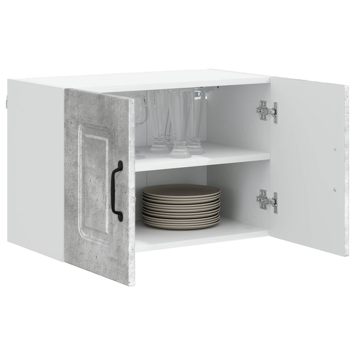 Panel til opvaskemaskine Kalmar 2 pcs Beton Grå 60 x 31 x 40 cm