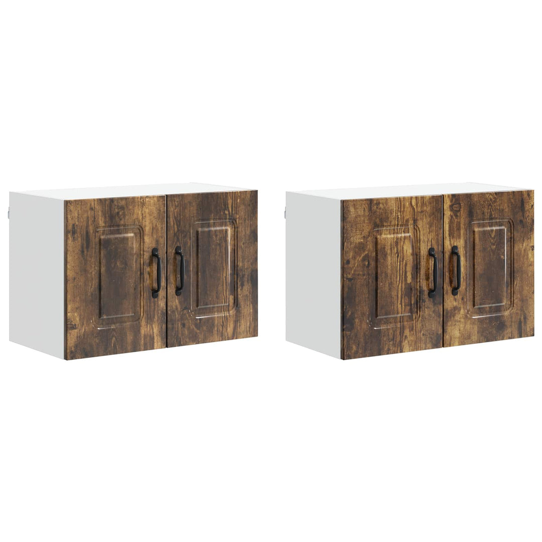 Panel til opvaskemaskine Kalmar 2 pcs Røget eg 60 x 31 x 40 cm