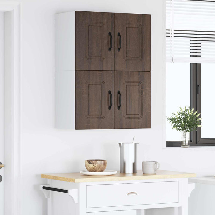 Panel til opvaskemaskine Kalmar 2 pcs Brun eg 60 x 31 x 40 cm