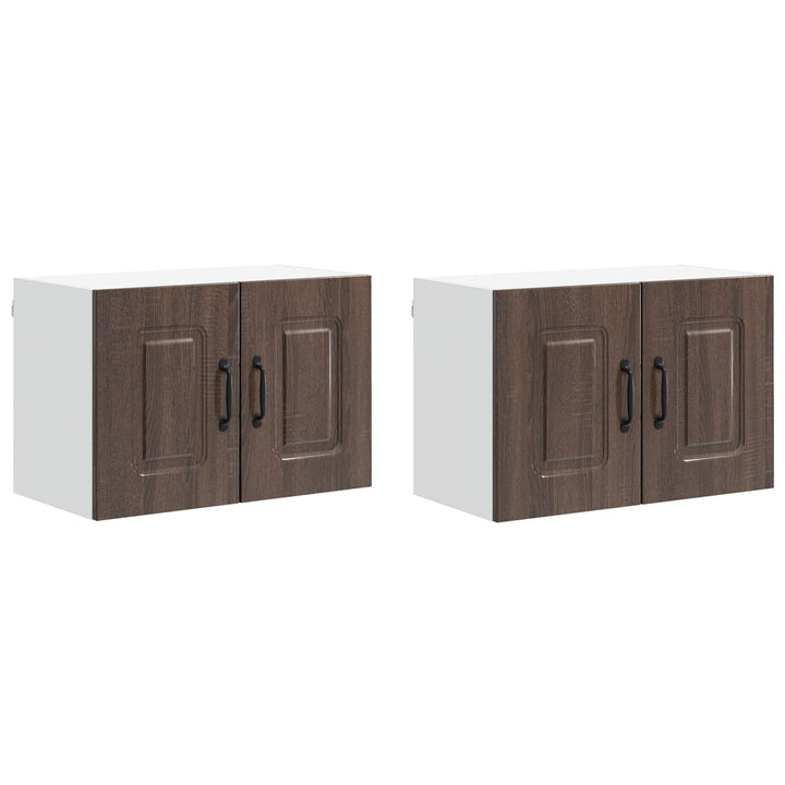 Panel til opvaskemaskine Kalmar 2 pcs Brun eg 60 x 31 x 40 cm