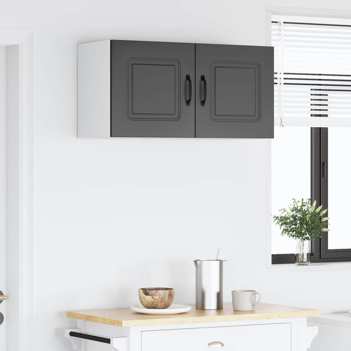 Panel til opvaskemaskine Kalmar Sort 80 x 31 x 40 cm