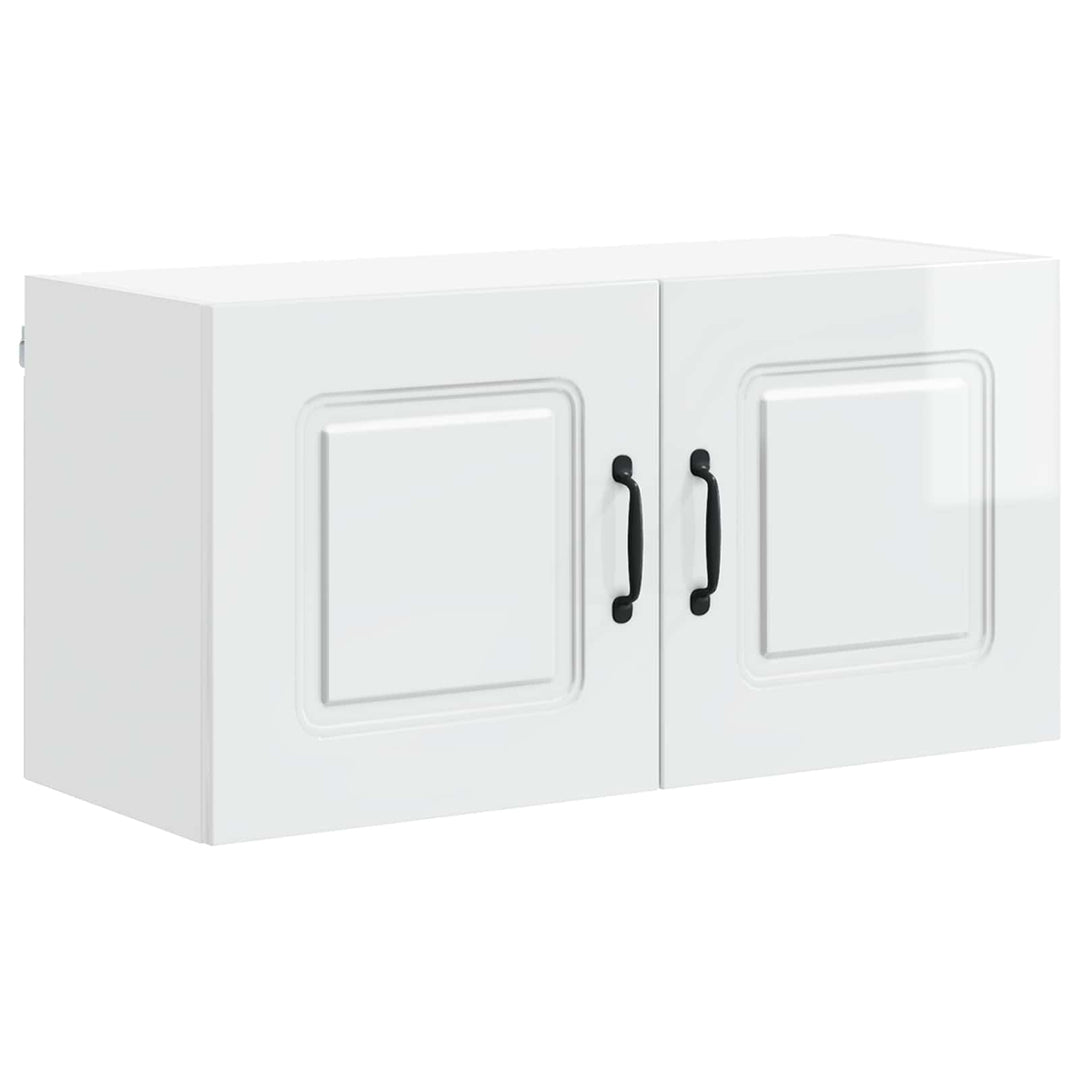 Panel til opvaskemaskine Kalmar Høj gloss hvid 80 x 31 x 40 cm