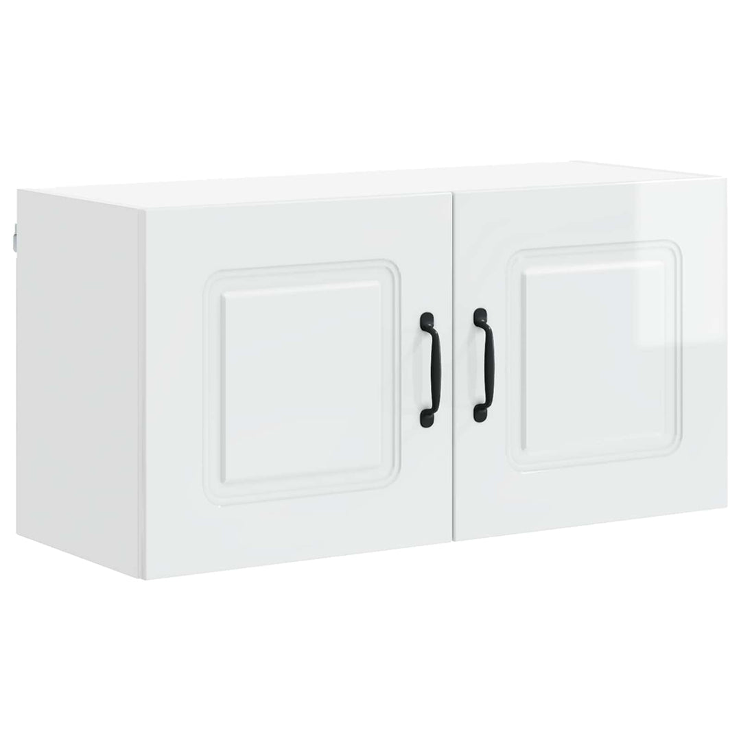 Panel til opvaskemaskine Kalmar Høj gloss hvid 80 x 31 x 40 cm