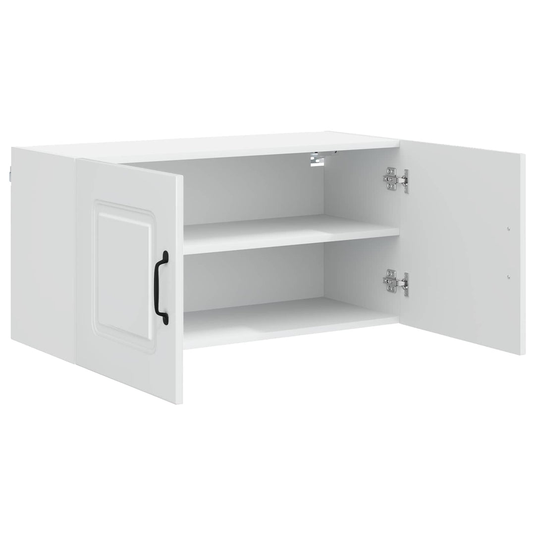 Panel til opvaskemaskine Kalmar Høj gloss hvid 80 x 31 x 40 cm