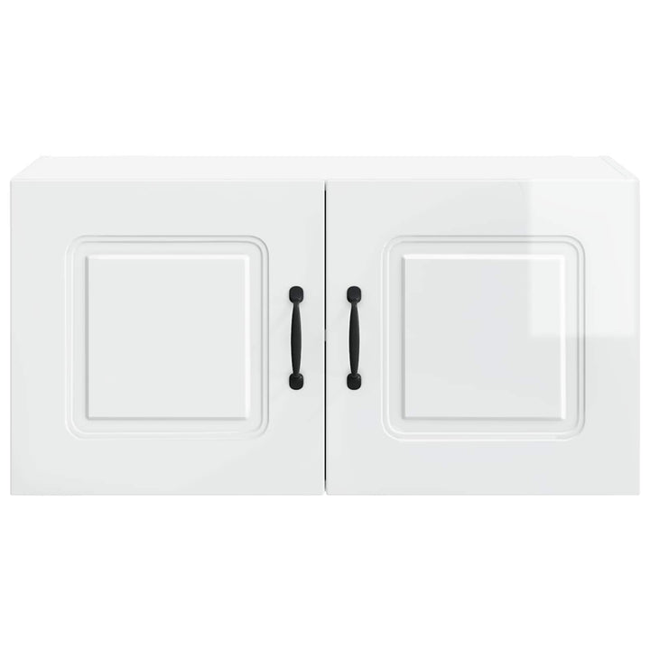 Panel til opvaskemaskine Kalmar Høj gloss hvid 80 x 31 x 40 cm