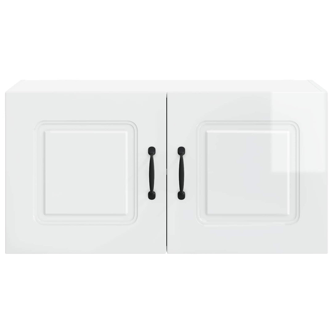 Panel til opvaskemaskine Kalmar Høj gloss hvid 80 x 31 x 40 cm